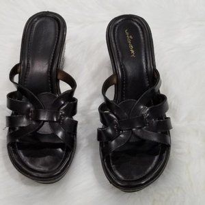 Chocolate Brown Union Bay Sandals